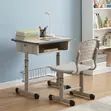 Imported Plastic Kids Writing Desk Chair - 3