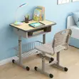 Imported Plastic Kids Writing Desk Chair - 4