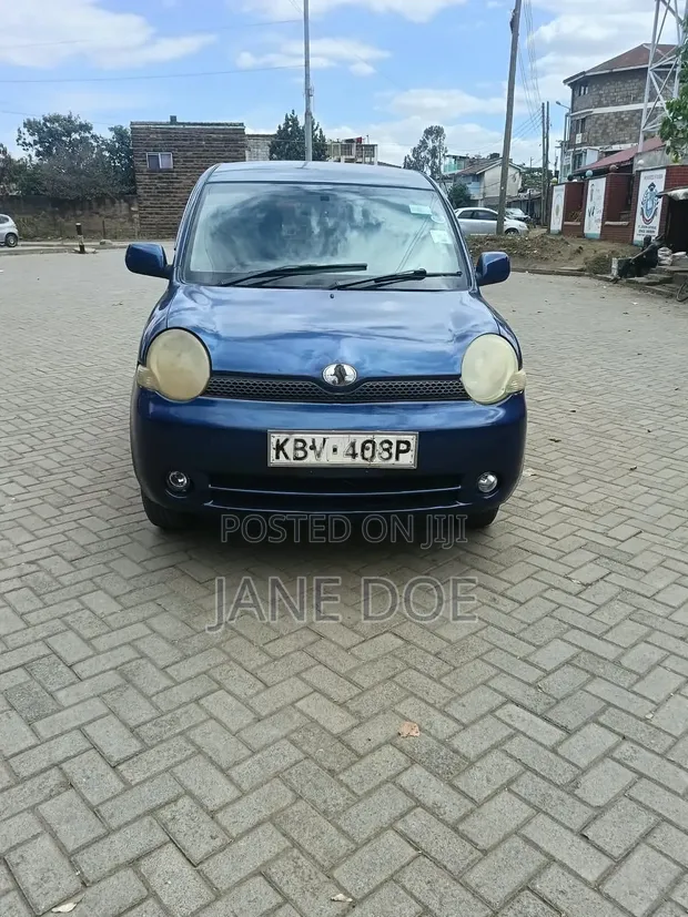 Toyota Sienta 2008 Blue - 1