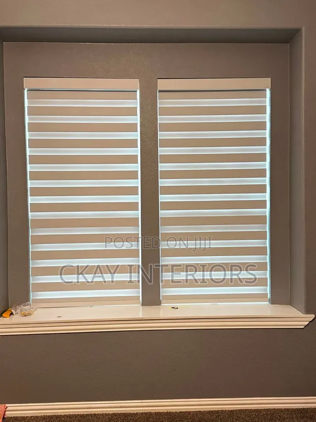 Office Window Blinds/Curtains - 1