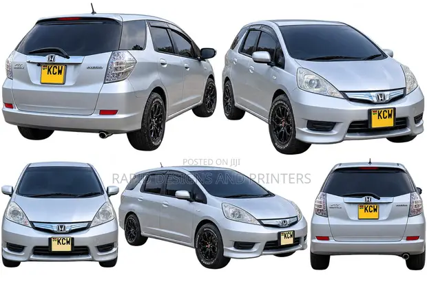 Honda Fit Shuttle 2012 Silver - 1