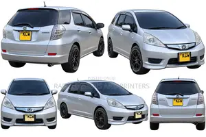 Honda Fit Shuttle 2012 Silver