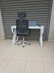 Meza ya Chuma ya Nyumbani/Ofisi ya Kusomea - 1