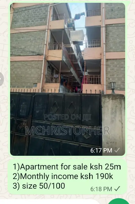 Flat ya Makazi ya Chumba Kimoja Inauzwa Ongata Rongai - 1