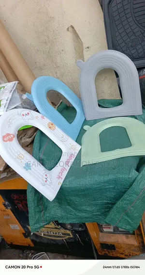 2pc Washable EVA/Foam Toilet Seat Cushion