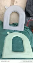 2pc Washable EVA/Foam Toilet Seat Cushion - 2