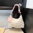Trendy Korean Style Bubble Puff Shoulder Bag - 1