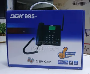DDK 995+ Desktop GSM Phone - Black