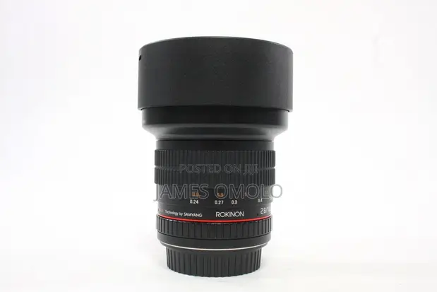 Rokinon 10mm f/2.8 Lens ya Prime kwa Canon EF Mount - 1