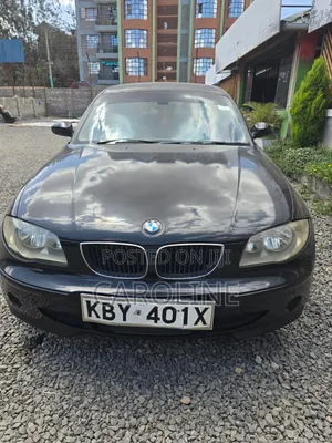 BMW 116i 2007 Nyeusi