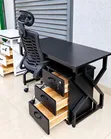 Boss Office Products Dawati la Chuma na Droo - 2