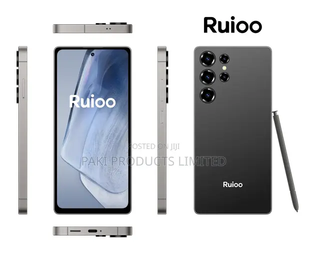 Ruioo S25 Ultra Android Simu 8GB RAM Kijivu - 1