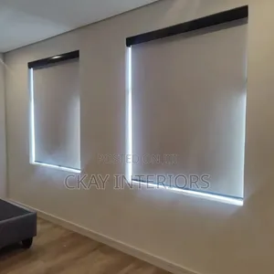 Horizontal Roller Blinds for Office Windows