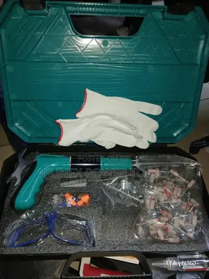 Manual Concrete Nail Gun na Rivet Kit - Mpya Kabisa