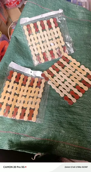 3pcs Bamboo Block Trivets Set for Dining Tables