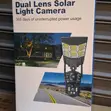 Smart Solar CCTV Camera HD Dual Lens na Mwanga - 1