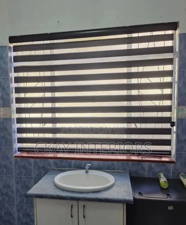 Cord Accessible Horizontal Office Window Blinds - 1