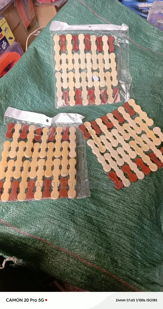 Seti ya Vipande 3 vya Magodoro ya Mbao Yanayozuia Moto - 1