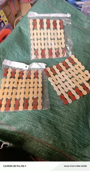 3pc Wooden Anti-Scald Placemats