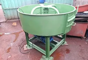 Used Pan Mixer for Soil, Paint, and Construction Materials