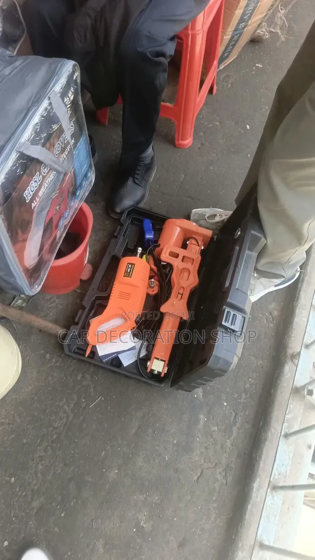 12V 3-Tani Jacki ya Gari ya Umeme na Kit cha Impact Wrench - 1