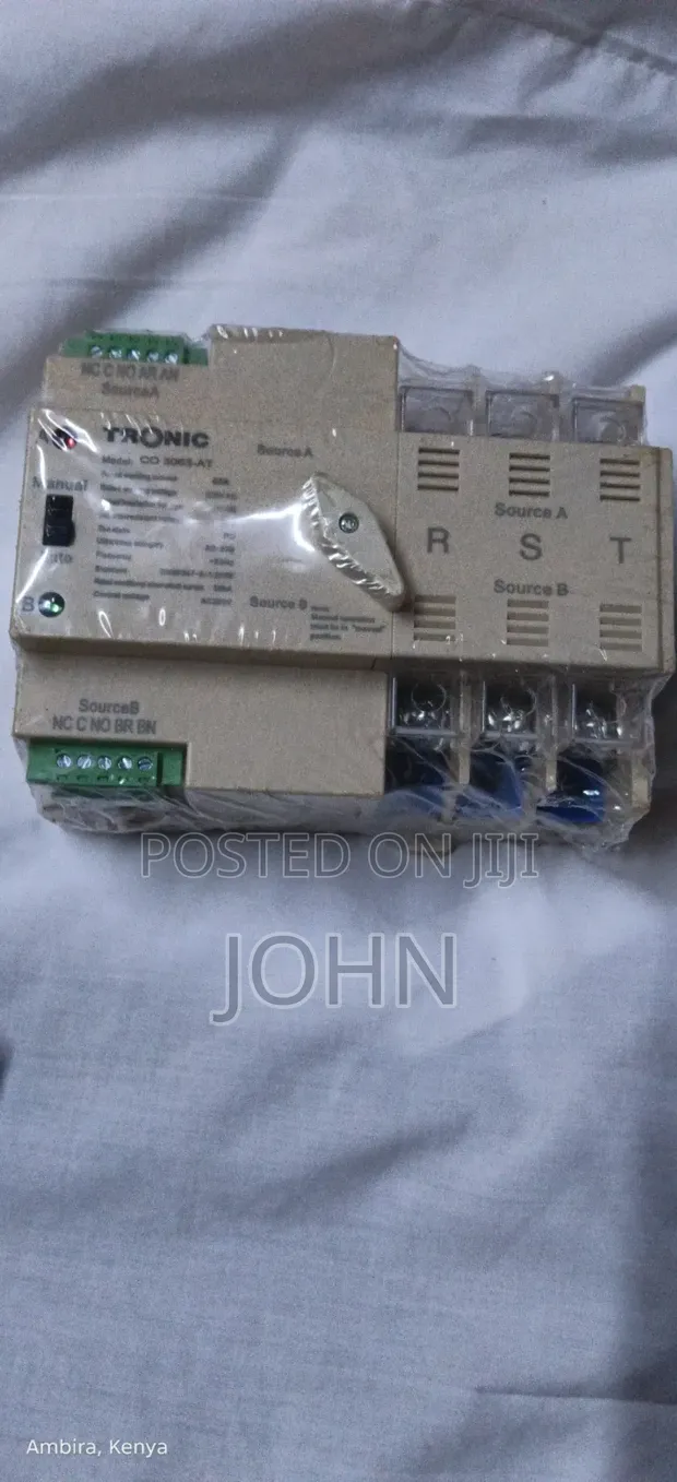 Tronic ATS 63A 3-Phase Automatic Transfer Switch - 1