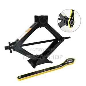 2 Tonne Manual Scissor Car Jack - Kuinua Gari kwa Dharura