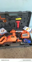 Electric 3 Ton Floor Jack with Tire Impact Wrench - 2