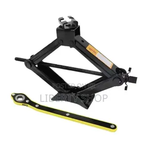2 Tani Ratchet Scissor Jack ya Gari - Manual Nzito
