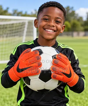 Gloves za Goalkeeper za Watoto - Padded Soccer Goalkeeping Gloves