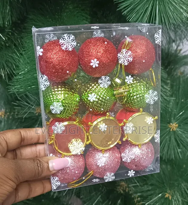 Mixed Decor Balls (12pcs) - 1