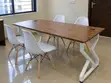 Meza ya Kisasa ya Mikutano ya Ofisi na Viti 4 - Seti ya Chumba cha Bodi - 2