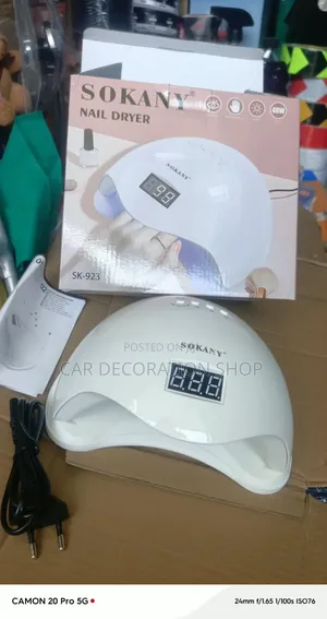 Combined LED & UV Fast Gel Polish Nail Dryer