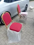 Red Conference Chair for Office/Church - 1