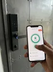 Smart Door Lock na Kidole, Nenosiri, Kadi & App Control - 2