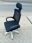 Boss Office Products Kiti cha Ofisi cha Msingi wa Metali - 3