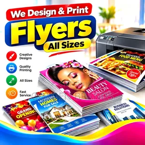 Flyer Design & Printing - All Sizes