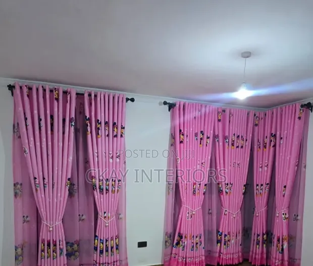 Pazia za Watoto Zenye Mandhari ya Katuni - 1