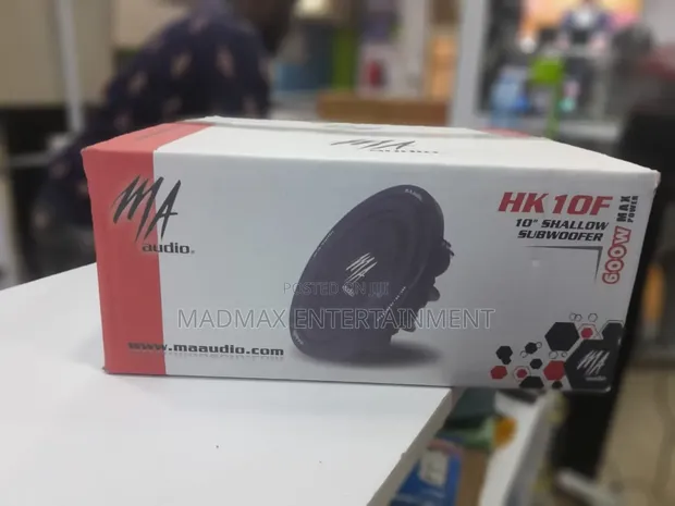 MA Audio 10" Subwoofer ya Shallow Mount - 1