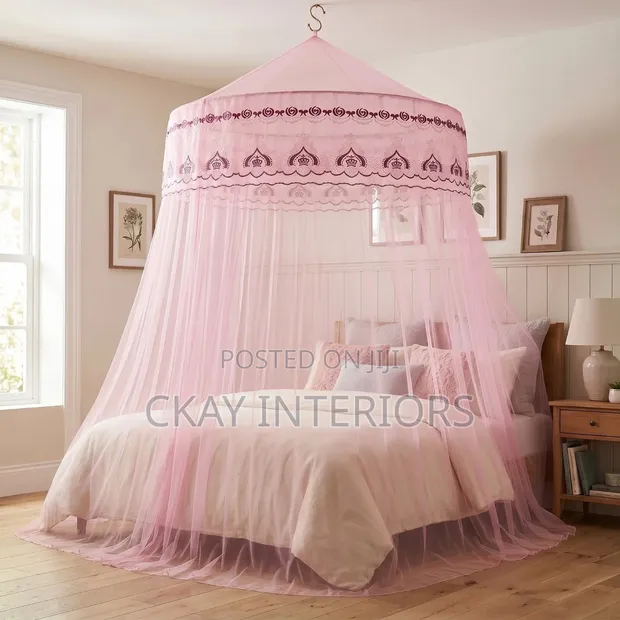 Beautiful Round Mosquito Net - Brand New - 1
