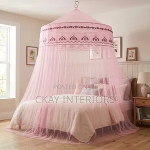 Beautiful Round Mosquito Net - Brand New