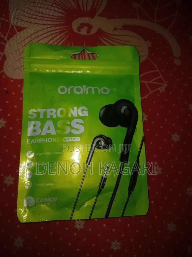Oraimo Lite Earphones (OEP-E10) - Wired In-Ear - 1