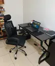 Modern Office Desk and Ergonomic Chair Workstation Set - 5
