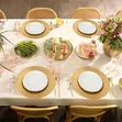 13 Inch Gold Charger Plates - 4