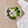 22cm Colander ya Stainless Steel - Heavy Duty Strainer - 5