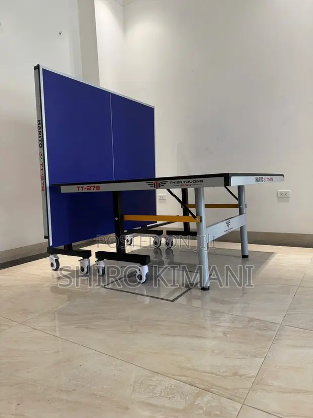 Meza ya Table Tennis ya Ubora wa Juu Inayokunjwa kwa Mashindano - 1