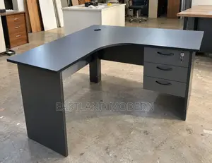 Boss Office Products L-Shaped Desk na Droo