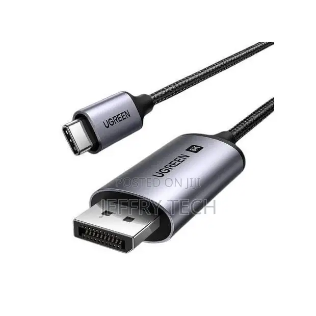 Ugreen CM556 USB-C to DisplayPort 8K Cable, 1M - 1
