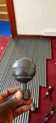 Finials za Trophy za Heavy Duty kwa Curtain Rods - 1