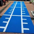 Heavy Duty Blue Gym Artificial Grass Carpet - 1